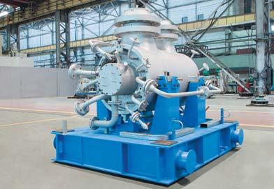 (5 units) Capacity: 1,150 million Nm 3 /year Technical data Suction pressure: 28 bar Discharge pressure: 84 bar Drive power: 8,200 kw Application Compression of