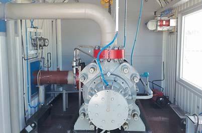 with pumping units and auxiliary equipment 8 pumping units based on NM 500-560 pumps (ВВ4 type of API 610) driven by Cummins QSK60 diesel engines Technical data NM 500-560 pumps Capacity: 500 m 3 /h
