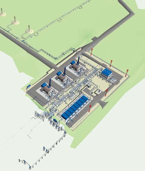 Project duration 2010-2012 THE EAST-TARKOSALINSKOYE OIL AND GAS CONDENSATE FIELD Project NOVATEK-Tarkosaleneftegas Booster compressor station (2 nd stage) Scope of works Integrated design, including