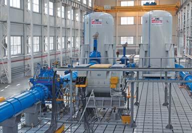 furnaces made in the Great Britain, Germany, Turkey A new cast house with annual capacity of 6,000 ton was launched in 2014 facilities of HMS Livgidromash TESTING The