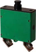 KLIXON 7270-5 CIRCUIT BREAKERS Klixon 7270 series circuit breakers were designed to utilize less space behind the panel while protecting wire and cable in aircraft and ground support equipment on 120