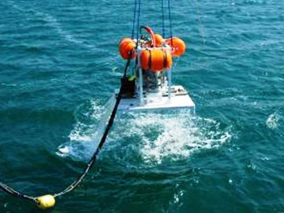 Underwater X-ray unit Lifting