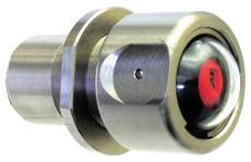 STTUS INDICTOR a Pressure Indicator, made from 316 Stainless Steel ⅛-27 NPT Pressure Supply Port Dimensions: Inch (mm) 1.5 (38) 2.