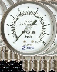 Differential Pressure Gauge : DD Available in threaded, flanged and triclover end