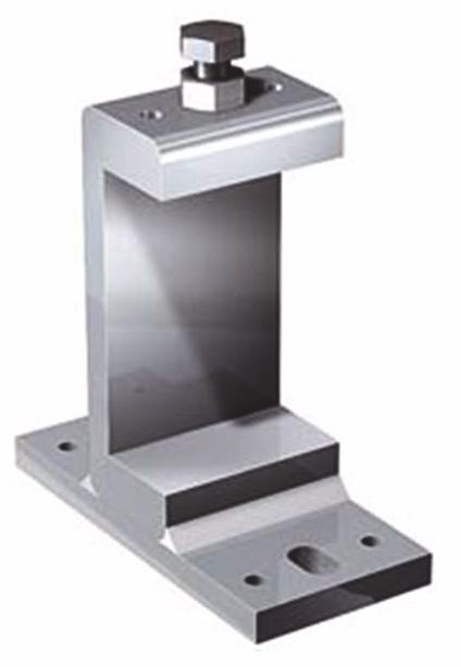 Adjustable Clamp System Quick Assembly, No Welding Parallelism Easy To Adjust Allows Easy Profile Change Profile Clamp Flanges Sizes W-KF A & W-KF S Part No. Profile Dimensions (mm) Wt.