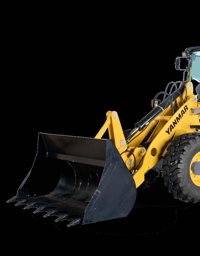 Absolute reliability STRAIGHT AND RIGID ARTICULATION For better reliability, for better stability.