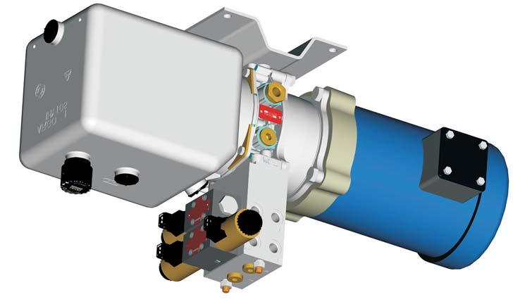 Compact Hydraulic ower acks USA 05 p max 3600 SI (250 bar) 4.
