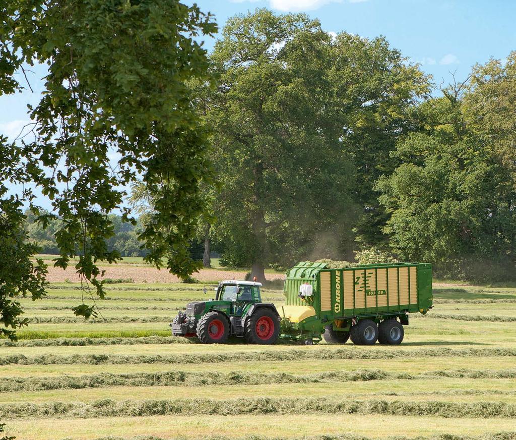 ZX The better way of forage harvesting Versatile Efficient Economical Convenient ZX the high-capacity range Model Discharge rollers Bodywork Capacity (DIN 11714) No.