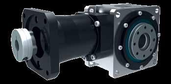 ServoFoxx Hypoid gearboxes HYP FS2 with robotic flange and hollow shaft RF HW RF HW is our expansion of the robot flange according EN ISO 9409-1 with a hollow shaft to enable supply lines, cables or