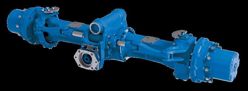 STEERING AXLES Product features:
