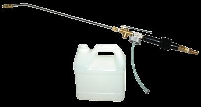 22 Straight Lance 1/4 6506 Nozzle 5 Quart Upright Jug Sprayers * Suggested Working Pressure 200 PSI ** Suggested Temperature