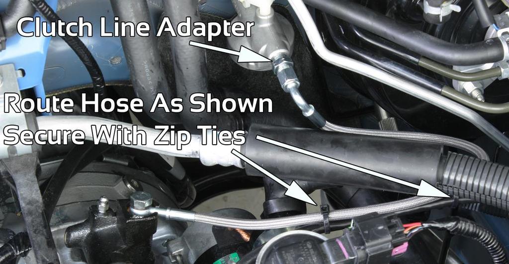 Using some pinch plyers on the rubber hose going to the master cylinder will reduce the amount of fluid coming out. 4. Do these steps as quick as possible to reduce the amount of fluid lost.