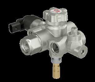 MIAMI TANK VALVES Automatic cylinder valve Working temperature: - 40 C / + 85 C High flow thermal safety valve (PRD) Burst disc available upon request Excess flow valve Manual security tap - OPENING