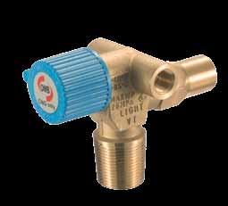 LIGHT VT TANK VALVES Manual cylinder valve Working temperature: - 40 C