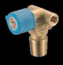 TANK VALVES Manual cylinder valve Working temperature: - 40 C +85 C