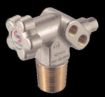 BETA TANK VALVES Manual cylinder valve Working temperature: - 40 C /+85 C