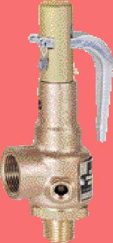 Safety And Relief Va l v e s For Steam, Air And Gas All Products Brochure Model 29 Series Compact OEM-style bronze safety valves for steam, air/gas service.