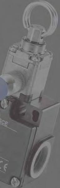 F Pull wire switches Pull wire safety switches are essential for the continuous control of a long line of machines or parts extending over a considerable