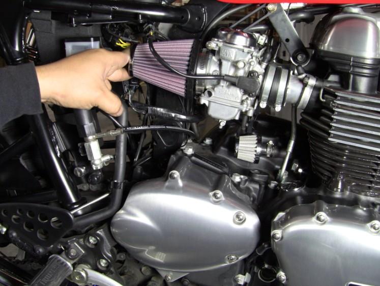 On the RH Side use a 12mm socket and 13mm socket on the LH to remove the frame bolt.