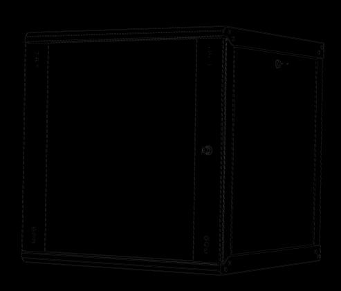 Data sheet Elegant-wall 19inch wall mounting rack cabinet General description This is the product when you don t need a full size enclosure or you dont have the room for one rack, the Wall mount