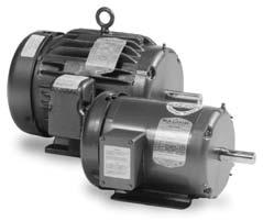 200 Volt, TEFC, Foot Mounted Cast Iron Foot Mounted 200 & 7 Volt 1/2 thru 0 6C thru 26T Applications: Pumps, fans, compressors, blowers, machine tools, conveyors and many other applications requiring