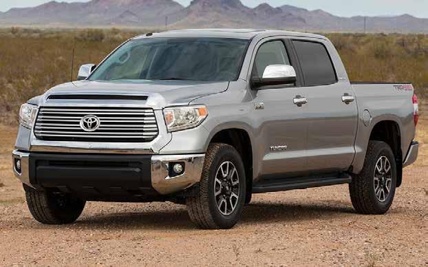 COMPETITIVE COMPARISON 4 Comparing 2018 Ford F-150 to the 2018 Toyota Tundra 2018 TOYOTA TUNDRA Toyota describes the Tundra as being built to do it all, promoting its: Towing and hauling Power and
