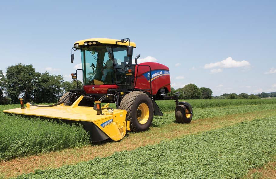17 MowMax II disc cutterbar The MowMax II cutterbar provides the cleanest cut and rugged reliability, resulting in ultra-smooth crop flow.
