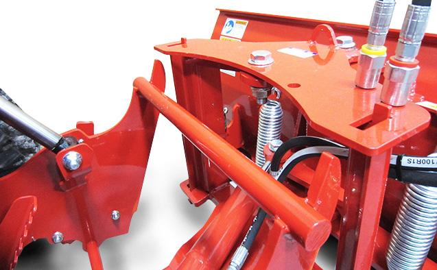 GENERL OPERTION ttaching 1. lign the power unit squarely with the attachment and drive forward slowly until the power unit hitch is close to the attachment frame. 2.