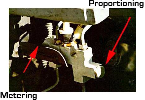 proportioning valve in the 1991-93 Caprice (drum rear brakes) as the 1994-96 Impala SS/Caprice 9C1 (4 wheel disc brakes). This causes two problems: 1. Proportioning.