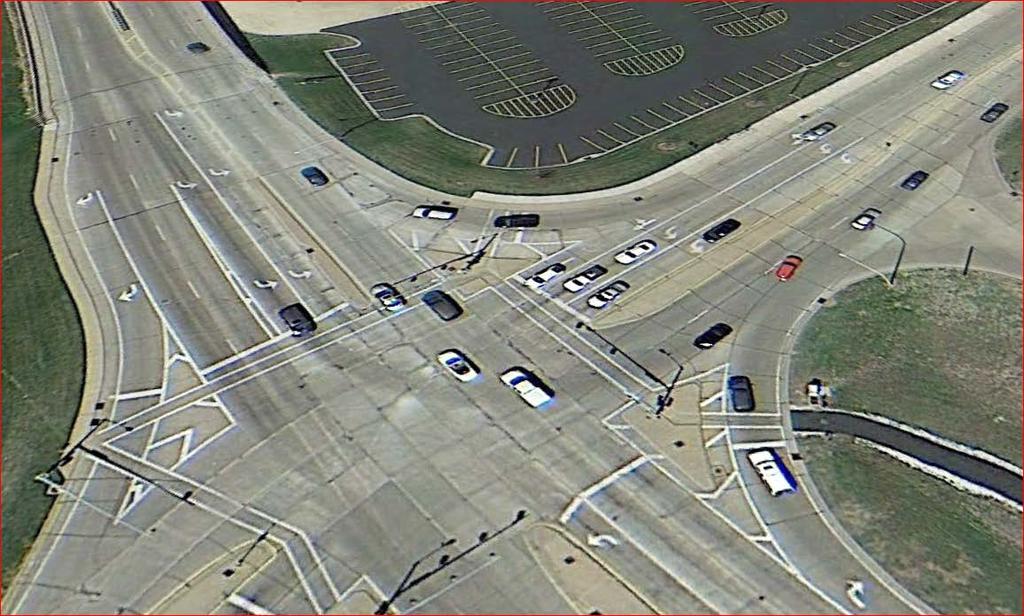 IL 40 and River Road 5 lane signalized intersection Annualized target