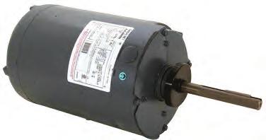 Condenser Fan Motors Open Opposite Shaft-End & Totally Enclosed Single Phase P.S.C. & Three Phase Round Body & Rigid Base Reversible Rotation Auto Protection Ball Bearings H564 - H977- H567 - H961