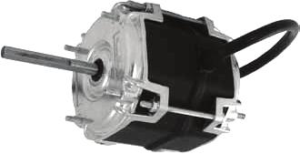 op In Replacement For Traditional Shaded Pole & P.S.C. Evaporator Fan Motors Flexible Mounting With Four Extended 8-32 UNC Threaded Thru-Bolts on 2.84 B.C.D.