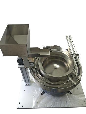 Bowl With Hopper And In-Line Feeder Module Bowl With Hopper And In-Line Feeder Module Specification Of Bowl Module Piezo vibrator size diameter 390mm with cylindrical bowl sizing diameter 390mm.