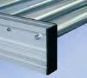 may be combined with our Driven Roller Conveyors (RBT and RBM).