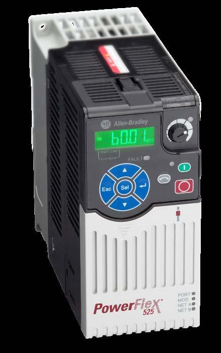 PUBLIC INFORMATION Copyright 2015 Rockwell Automation, Inc. All Rights Reserved. 54 PowerFlex 525 AC Drive Drive Ratings 100-120V, 1Ø, 0.4 1.1 kw 0.5 1.5 Hp 2.5 6 A 200-240V, 1Ø, 0.4 2.2 kw 0.