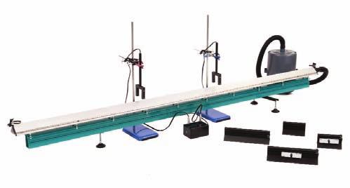 HFC33 Conservation of Linear Momentum The HFC33 apparatus consists of a long precision air track manufactured from sturdy lightweight extrusion.