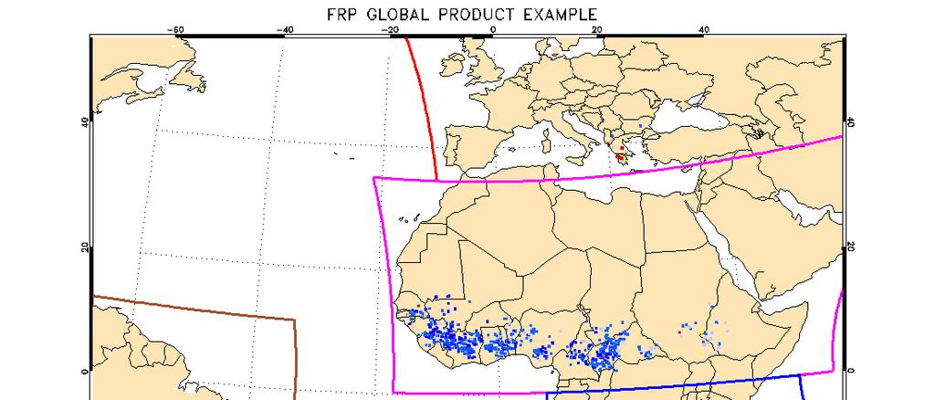 Operational SEVIRI FRP_PixelProduct Europe N.
