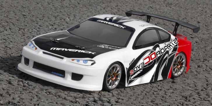 The Strada TC Evo S In addition to all the great features of the Strada DC EVO the Evo S version is adding brushless power to the Strada DC Drift Car for more acceleration and speed.