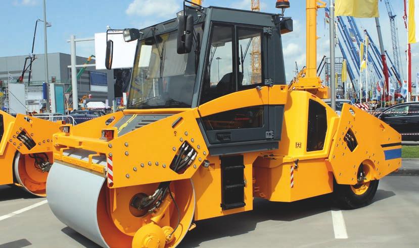 ACE Manufacturers of cranes, bulldozers, loaders, and forklifts require especially strong and durable anti-corrosion protection and chemical resistance able to withstand the dirt,