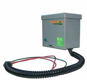 Power Efficiency XR 100 Perfect to reduce energy loss for apartments and small homes. Recycle excess amperage back to your distribution box and save.