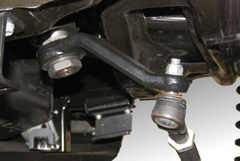 Do this procedure annually or after every off-road use. FAILURE TO FOLLOW ABOVE PROCEDURES WILL VOID ALL WARRANTIES. 4) Attach the drag link to the pitman arm with the OE nut. Torque nut to 65 ft.