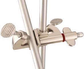 40 Jumbo Holder Stainless steel electro-polished finish or aluminum construction. Ideal for holding clamps to lab-frames or ring stands. Material Min.