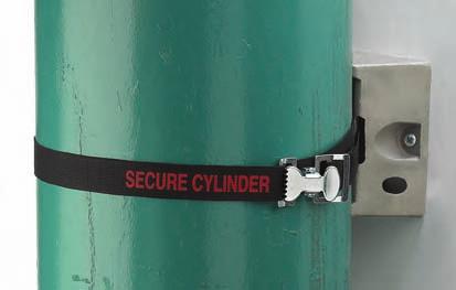 safety message strap Description Dimensions L x W x H Cylinder Diameter Part Number Price Model 715 Wall Bracket with strap 1.875 x 8.15 x 4.