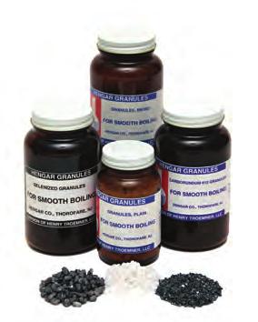 For Prevention of "Bumping" in Boiling Liquids MISCELLANEOUS Hengar Boiling Granules In any laboratory procedure involving the boiling of a liquid,inert and insoluble,hengar Granules effectively