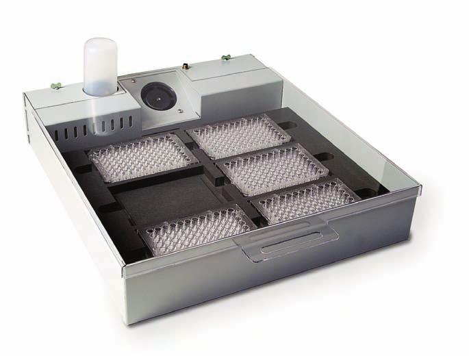 MISCELLANEOUS Microplate Stability Chamber The Microplate Stability Chamber is a tool proven to reduce the variation often experienced in cell-based assays.