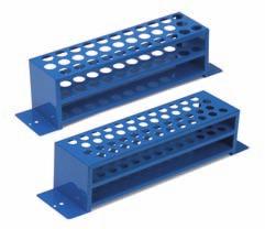 SHAKERS Test Tube Racks Test Tube Racks - Full Size, Stationary PVC coated steel Includes hardware for easy attachment to platforms 16.5L x 3.75W x 4H" (9.5 x 41.9 x 10.