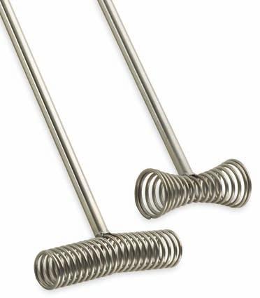 OVERHEAD MIXERS Accessories Zig-Zag Paddles Stainless steel durability The zig-zag shape of this rod promotes mixing of heavy fluids like paints, pastes, and creams Offers different shaft diameters