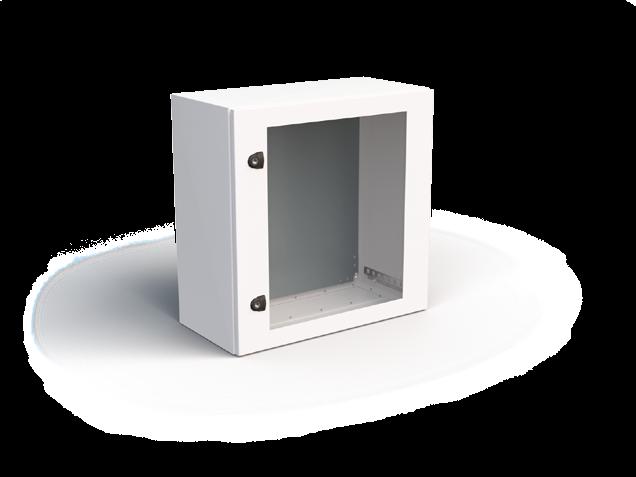 Compact, single door, height 300 thickness in Quantity Gland : : sheet steel : zinc-d sheet steel surface finish: epoxipolyester-powder coat Color: RAL7035 for indoor use only Protection degree: IP66