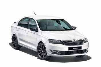 Foils or various exterior elements will increase the elegance of the ŠKODA RAPID and add to its uniqueness.
