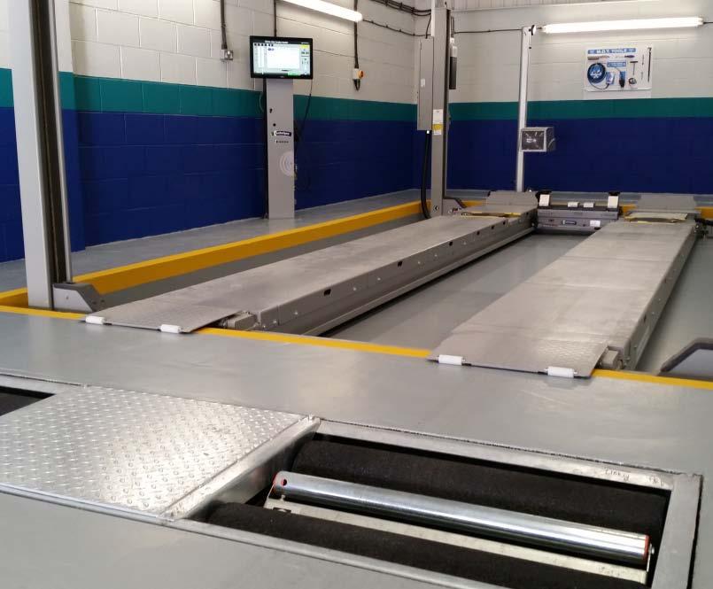 One Person Test Lanes Automated Test Lanes Description Description Just by changing part of your existing MOT equipment, one person testing is within your grasp.